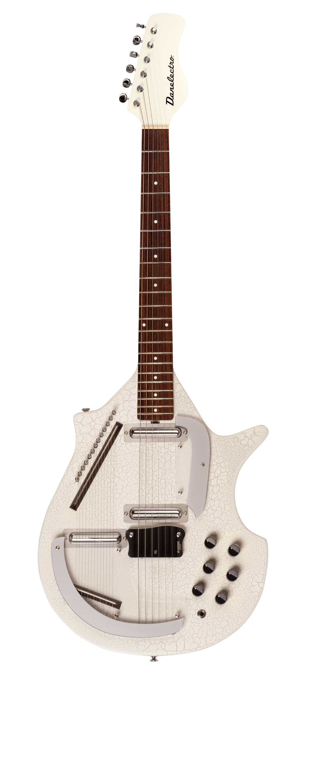 White Crackle Sitar